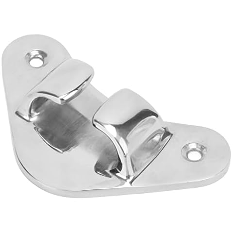 Yacht Deck Dock Mooring Rope Cleat Chock, Boat Angled Bow Chocks Finely Polished High Hardness Smoother Surfaces Exquisite Workmanship for Boats for Yachts Cover