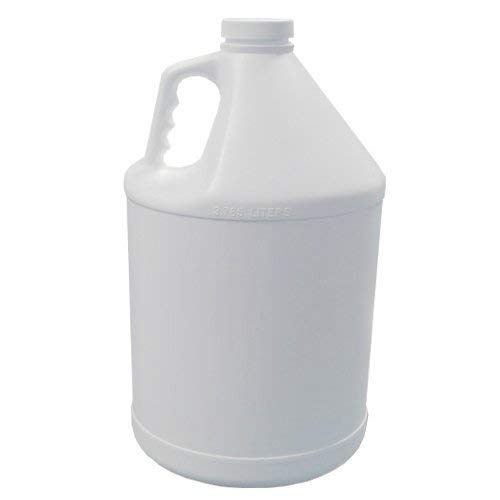 Air Sea Containers 1 Gallon HDPE (Empty) Jug - Perfect Solution for Carrying Liquids - Food Grade, Caps Are NOT Included: 140 Gram HDPE Jug (White)