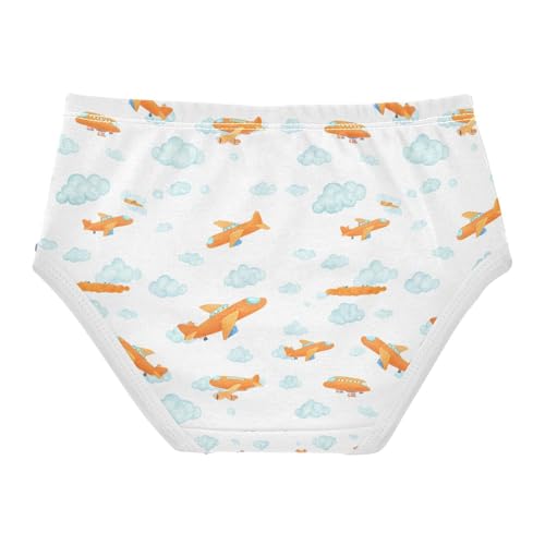 Orange Airplanes Toddler Girls's Underwear 2T 202c13312