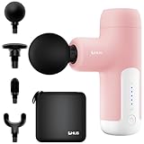 筋膜リリースガン (整体院長監修) ハンディガン AI自適応モード付き LIHILIS (業界最強 小型軽量筋膜ガン) きんまくリリース電動ガン 6段階超強力振動 静音 340g超軽量 Type-C急速充電 4000mAh大容量 筋膜はがし 全身リフレッシュ道具 豪華収納ケース&収納袋&日本語取扱説明書付き 誕生日プレゼント父の日 母の日 クリスマス 新年ギフト(ピンク)