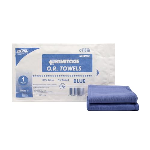 OR Towel, Sterile 1s, Blue, 80/cs