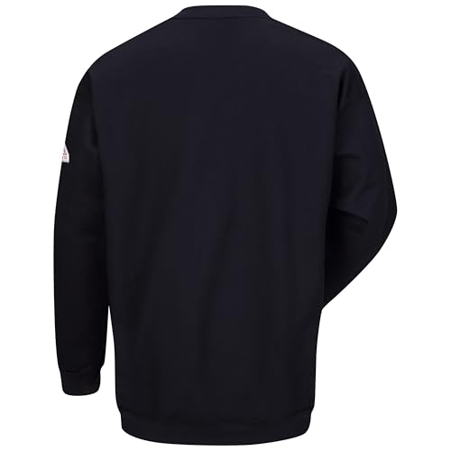 Bulwark FR Men's Midweight Flame Resistant Crewneck Pullover Sweatshirt2