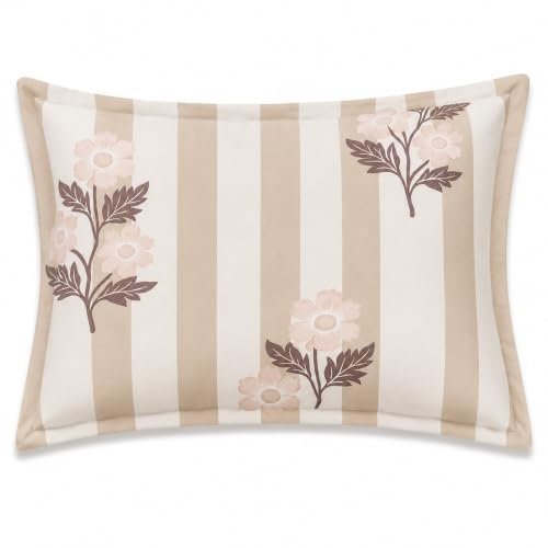Image of RRC Double Bed Bedsheet 90 x 100 Inches with Pillow Cover, Floral Printed Bedding Sheet for Bedroom, Stylish Home Bedding, Comfortable Bed Sheet for Double Bed, Pillow Cover Size 17 x 27 Inches