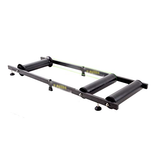 ZXCVBNAS Bike Trainer Stand Indoor Bicycle Trainer Portable Cycling Bicycle Roller Trainer with Resistance for MTB Road Bike Exercise Exercise Bike Folding Roller Frame