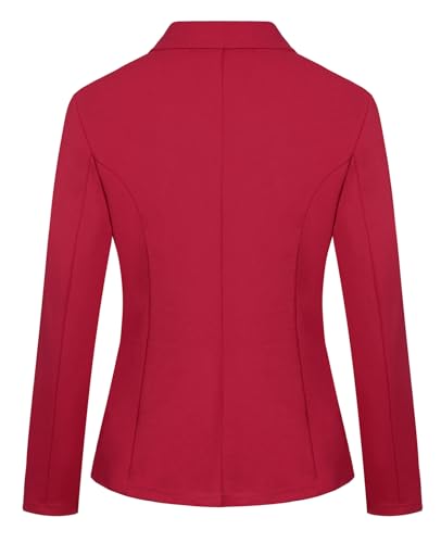 MINTLIMIT Long Sleeve Casual Blazer Button Front Work Office Lapel Collar Blazers Business Lightweight Jacket with Pockets3