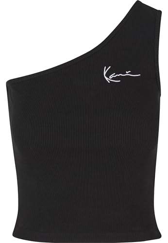 Karl Kani top asymétrique côtelé extensible et sculptant pour femme