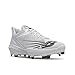 New Balance mens Fuelcell 4040 V6 Molded Baseball Shoe, White/Black, 11.5 US
