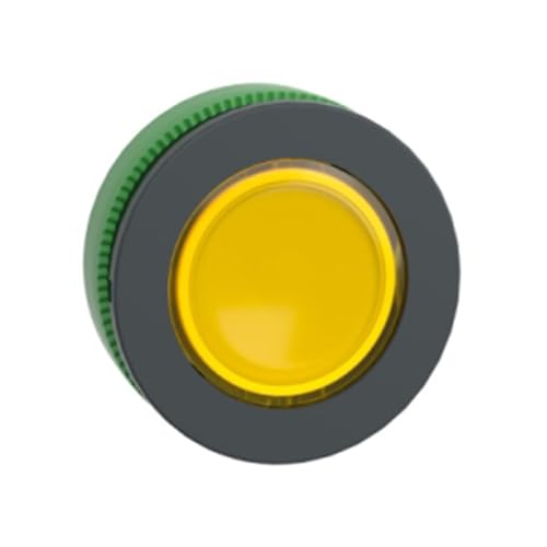 Cabeza de botón plana iluminada XB5 ZB5FW383 pulsador luminoso para salpicaderos industriales