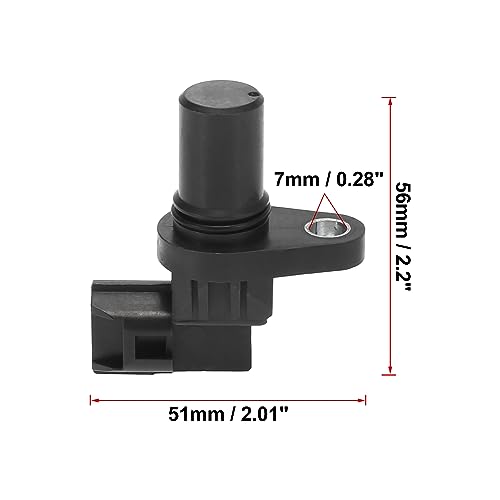X AUTOHAUX Czujnik prędkości pojazdu G4T07871 J5T23282 ME203180 czarny