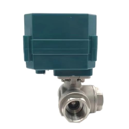 Vanne motorisée 3 voies 1 pouce L TYPE DC24V CR03 alésage complet pour régulation de débit