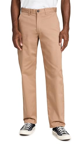 Naked & Famous Denim Men's Straight Chino Stretch Twill Trousers