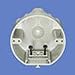 Allied Moulded SB-CB Ceiling/Fixture Box, Diameter: 4