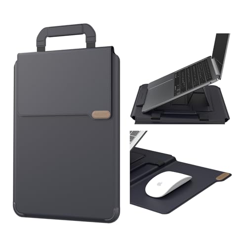 Image of Laptop Sleeve, MacBook Air Sleeve Case with Laptop Stand and Mouse Pad