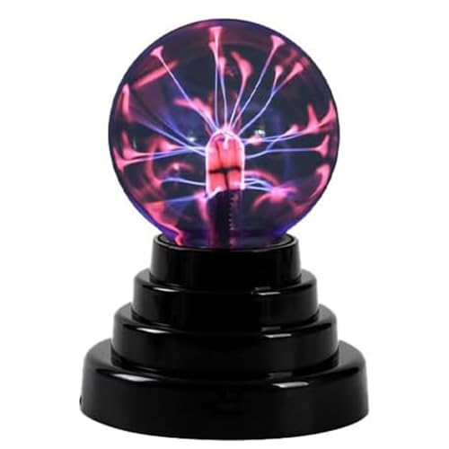Lampe plasma 3'' I-TOTAL sensible tactile et sonore pour chambre d'enfant