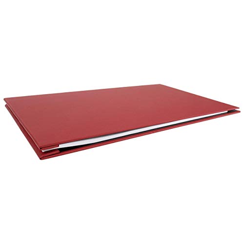 11x17 Binder Screw Post Turned Edge (Red) - Thumbnail 2
