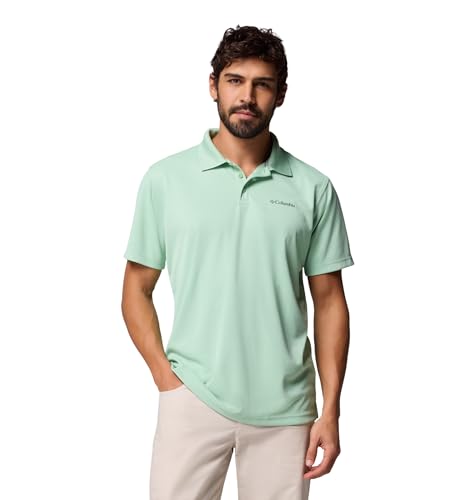 Polo Columbia Utilizer vert menthe S : restez au frais sans transpirer