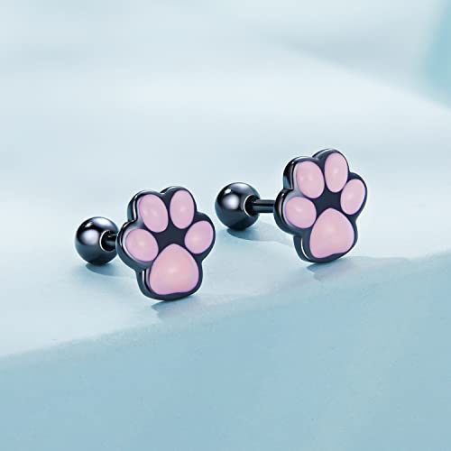 Boucles d'oreilles griffe de chat mignonnes cadeau femme original