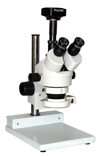 Image of Radical 165mm WD Zoom Stereo LED Digital Microscope w 3.5Mp Camera & Measuring Software