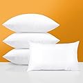 OTOSTAR 12 x 20 Pillow Inserts Set of 4 Outdoor Waterproof Decorative Throw Pillow Inserts Rectangle Lumbar Pillow Stuffers Form for Patio Couch Bed Garden Pillows Cushion (12 x 20 Inch)