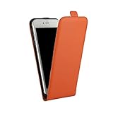 iphone 5s orange reunion Funda de cuero genuina para iPhone 5S / 5 / SE