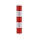 Produktbild Leitzylinder weiss - Ø160mm / L=1000mm - Folie RA1 rot/weiss - für Rohre mit einem Durchmesser von 60mm