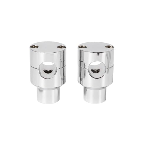 Riser de guidon 22mm 25mm pour moto Shadow noir ou chromé