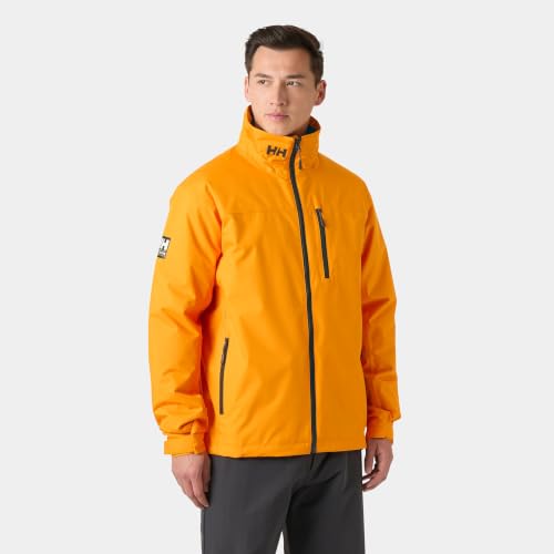 Chaqueta Helly Hansen Crew Midlayer 2 naranja L para abrigarse del frío 2