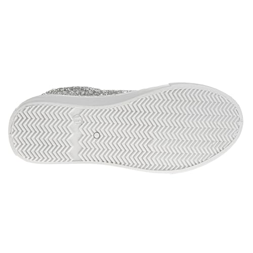 Kensie Girl Sneakers Lace Up Non Slip - Fashion Casual Canva Low Top Shoes thumb #4