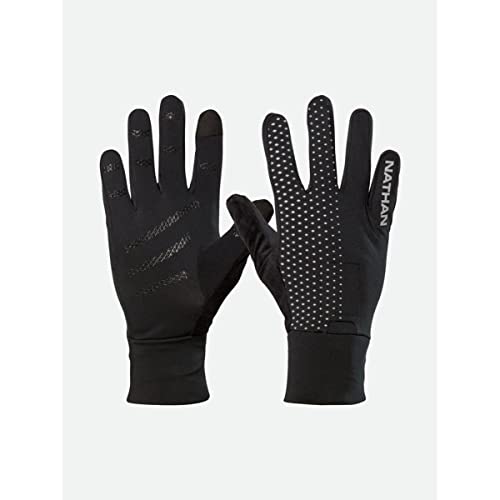 Gants running Nathan HyperNight réfléchissants pour course à pied nocturne