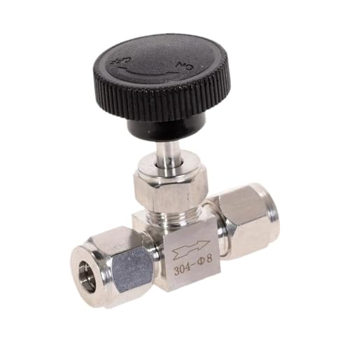 Vanne à pointeau 10mm en acier inoxydable 304 haute pression - 2