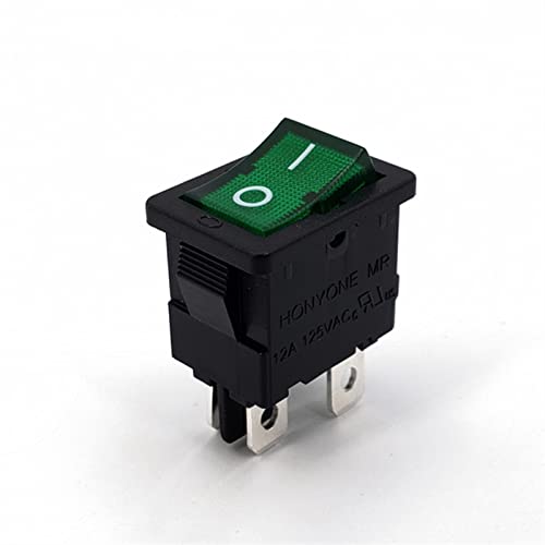 Interrupteur à bascule mini interrupteur 4 pin DPST 220VAC marche-arrêt - 2