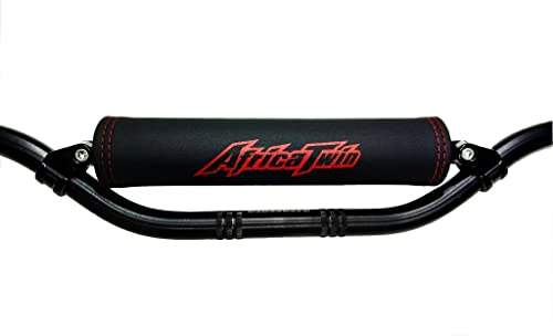 Coussin de barre transversale Honda Africa Twin logo rouge idéal pour vos road trips