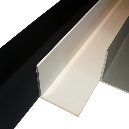 Aluminium-Winkel 20x20x2mm – 2000mm, Anthrazit Pulverbeschichtet RAL 7016, EN AW-6060