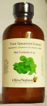 Spearmint Extract - 16 ounces - Premium Quality Flavoring Extract for Baking
