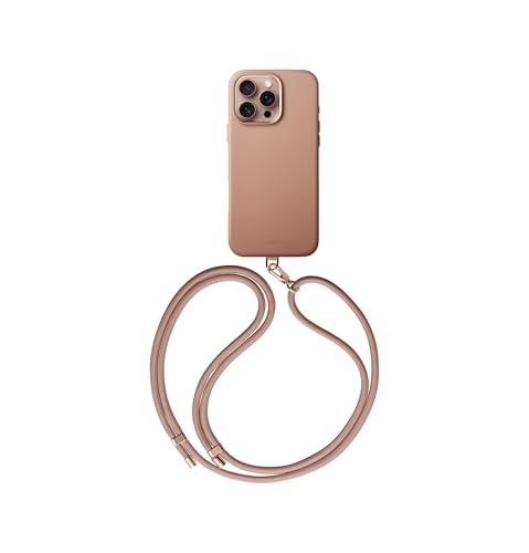 Coehl Muse Coque de téléphone compatible avec iPhone 16 Pro, 6.3, chargement magnétique (nude poussiéreux)