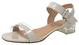  Unisa Donova_Pa Ivory, Sandalias, Mujer, 36 EU