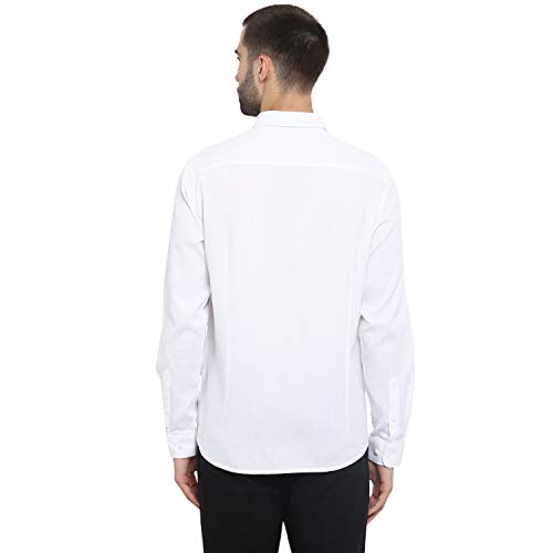 Image of Red Tape Men's Solid Regular Fit Casual Shirt