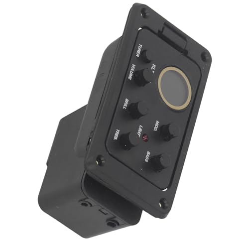 Guitare Acoustique 4 Bandes EQ ÉGALISEUR PRÉAMPLIFICATEUR Pickup Tuner PIEZO avec ÉCRAN D'AFFICHAGE LCD pour Un CONTRÔLE DE TONALITÉ AMÉLIORÉ
