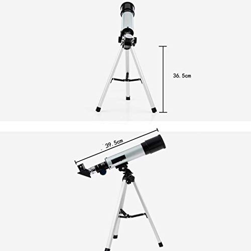 Telescopio Refractor Astronómico 50mm con Tripode miniatura 7