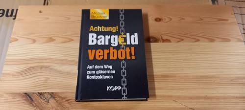 Achtung! Bargeldverbot!