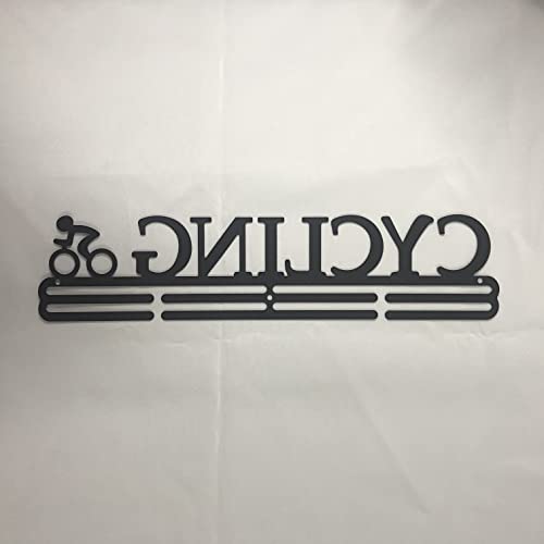 Yubingqin Medaille display hanger voor fietsen Sport medaille hanger fietsen medaille houder muur haak rack staal Gepersonaliseerd Maatwerk Logo (Kleur: CYC) - Image 4