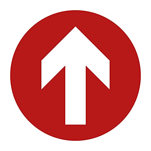 Clignotants adhésifs pour sol 40 x 40 cm indications de parcours pour magasins et entrepôts