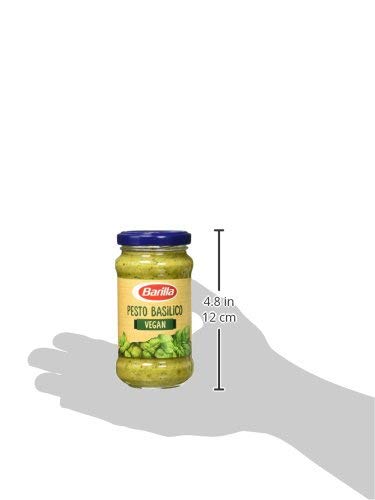 Barilla Pesto Basilico vert végétalien – Pesto Lot de 8 (8 x 195 g)