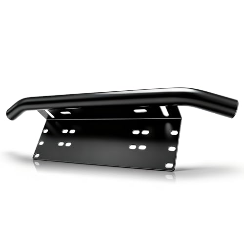 Support plaque LED noir avec hauteur réglable universel pour format européen
