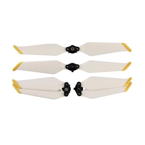Compatible con Accesorios de Drones Mavic 2 Pro, Piezas de Repuesto, 2 Pares de hélices 8743F, Cuchillas de liberación rápida y Poco Ruido.(White)