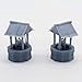 Outland Models Railway Scenery Old West Accessory Well 2 pcs 1:87 HO Scale