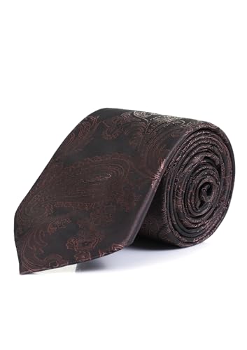 Image of Random Stripe Necktie For Men jacquard Self Drsign Fabric Ties