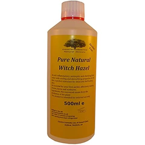 Pure Natural Witch Hazel Water 500ml Cover