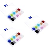FOMIYES 30pcs Removable Nail for Manicure Plush Faux Fur Decorative Accessories Easy to Attach Remove for Home Use Nail Salons