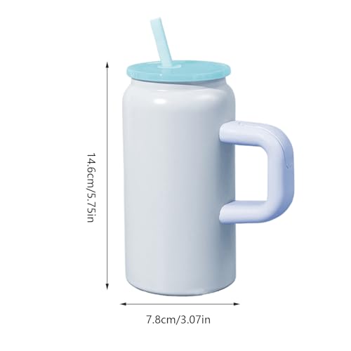 Rrlihjgu Botella Para Bebidas - Termo Reutilizable Aislante 500ml Para Bebidas | Accesorios de Viaje en Acero Inoxidable, Recipiente de Agua de Gran Capacidad para Excursiones y Desplazamientos al - imagen 5
